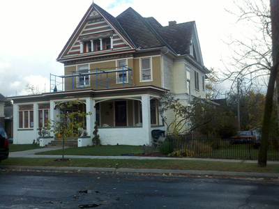 2010 Painted Lady Victorian Home in Progress