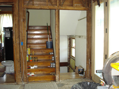 Rear Staircase